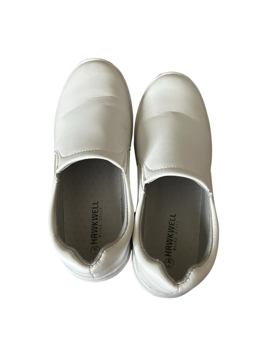 Hawkwell Shoes - Hawkwell Bliss Style Water Proof Size 7 White Nurse Slip-On Sneakers